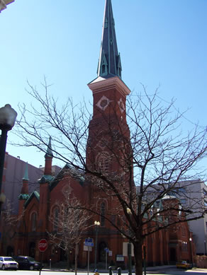 Modern day Market Square Presbyterian Church, built 1859.
