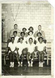 YWCA basketball team--click for a larger image.